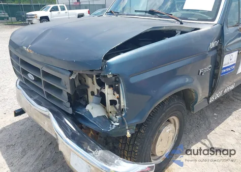 1997 Ford F-350 Xl from USA, damaged, VIN 1FDHF35H9VEB18880